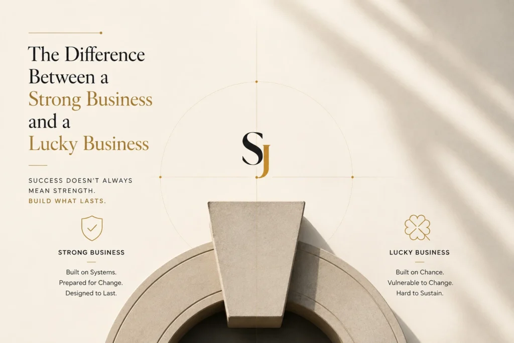 Strong Business vs Lucky Business