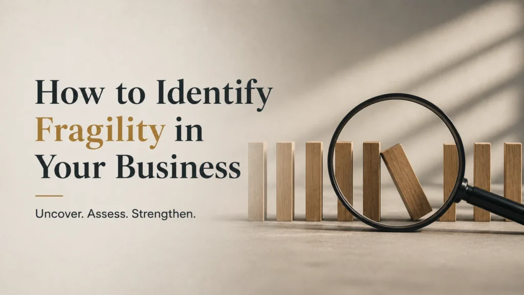 Hidden Business Risks: Why Most Businesses Are One Weak Link Away From Failure 2 identify business fragility